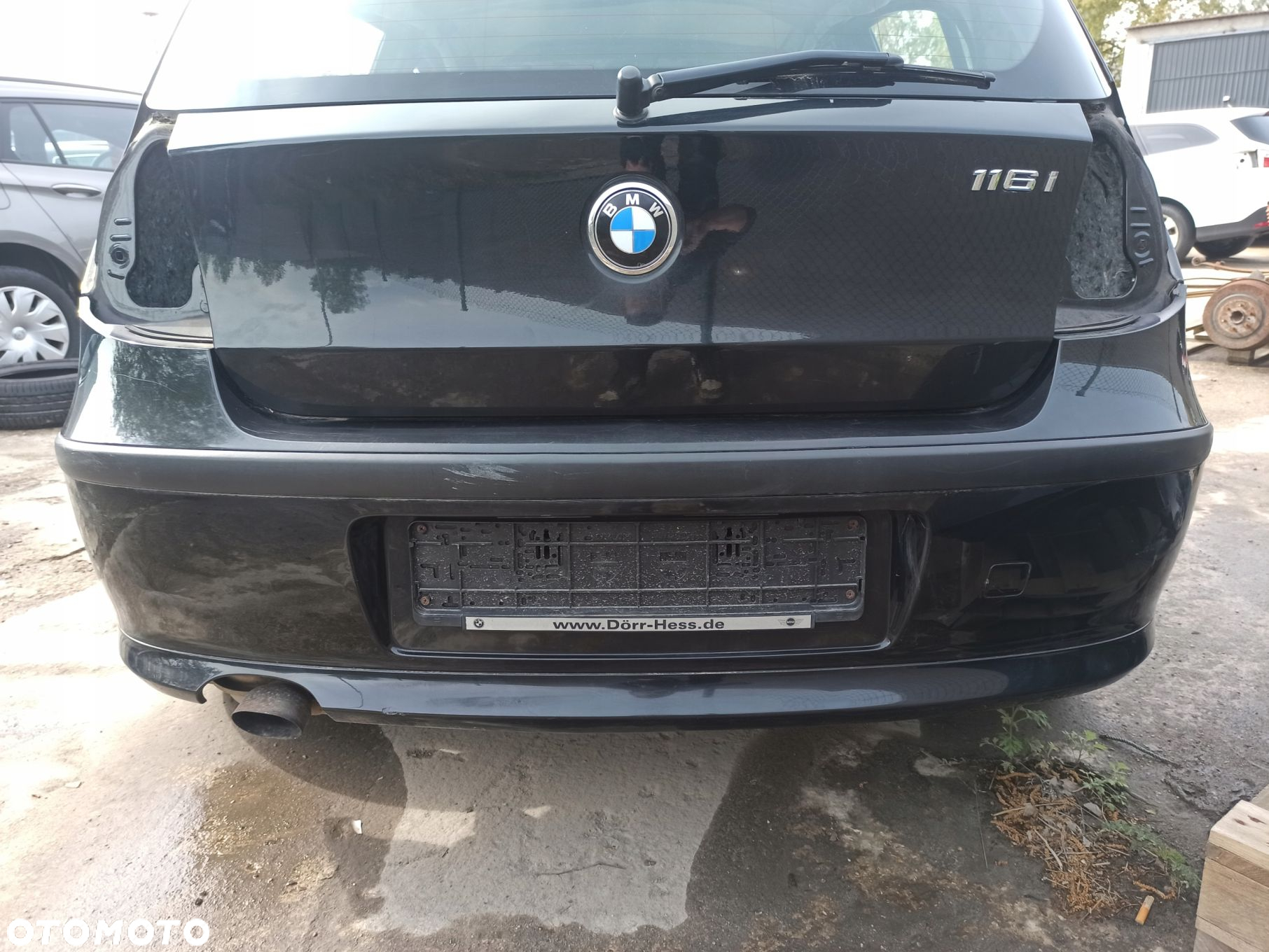 Klapa bagażnika kompletna BMW 1 E87 LIFT 475/9 BLACK SAPPHIRE 5D - 5