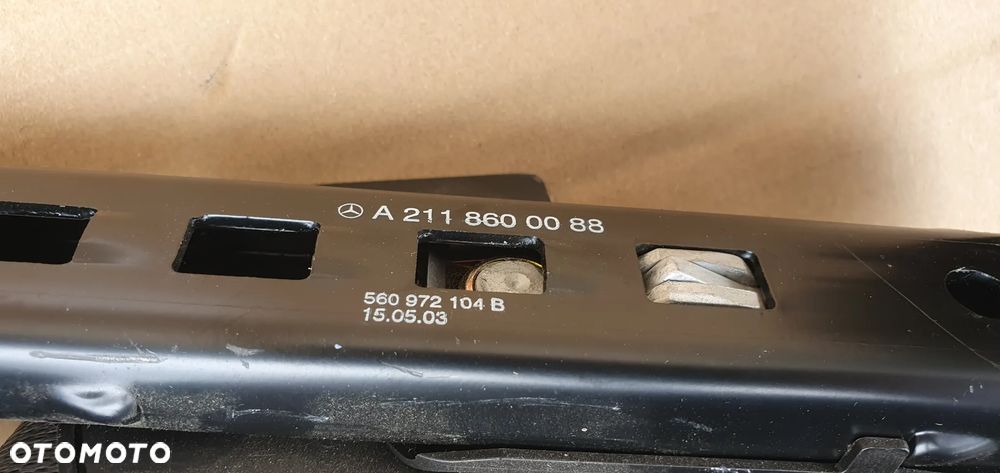 Pas bezpieczeństwa prawy przód przedni prawy Mercedes E-Klasa W211 2118600285 - 7