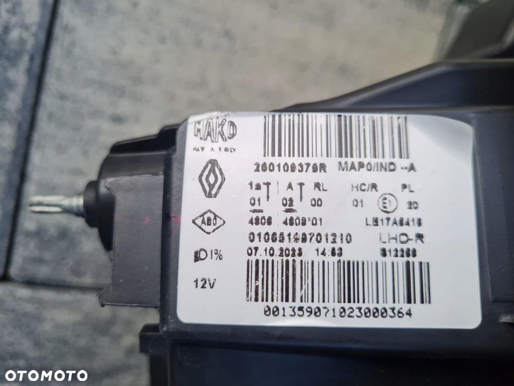 RENAULT CLIO V 5 Kompletne Lampy Full Led Pure Vision 260109379R 260607647R - 14