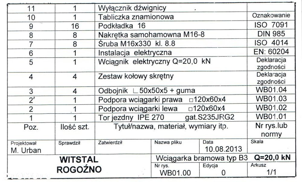 Inny WISTAL B3 - 9