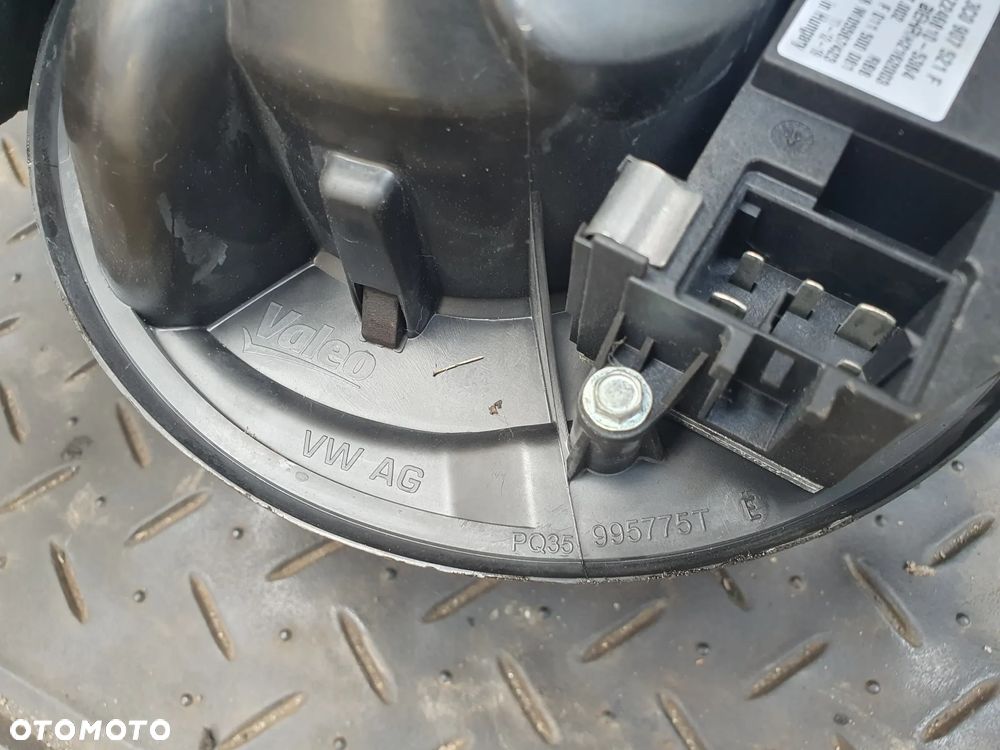 VW AG DMUCHAWA WENTYLATOR NAWIEWU 3C0907521F 3C1820015N  + REZYSTOR OPORNICA SEAT LEON II ALTEA GOLF - 4