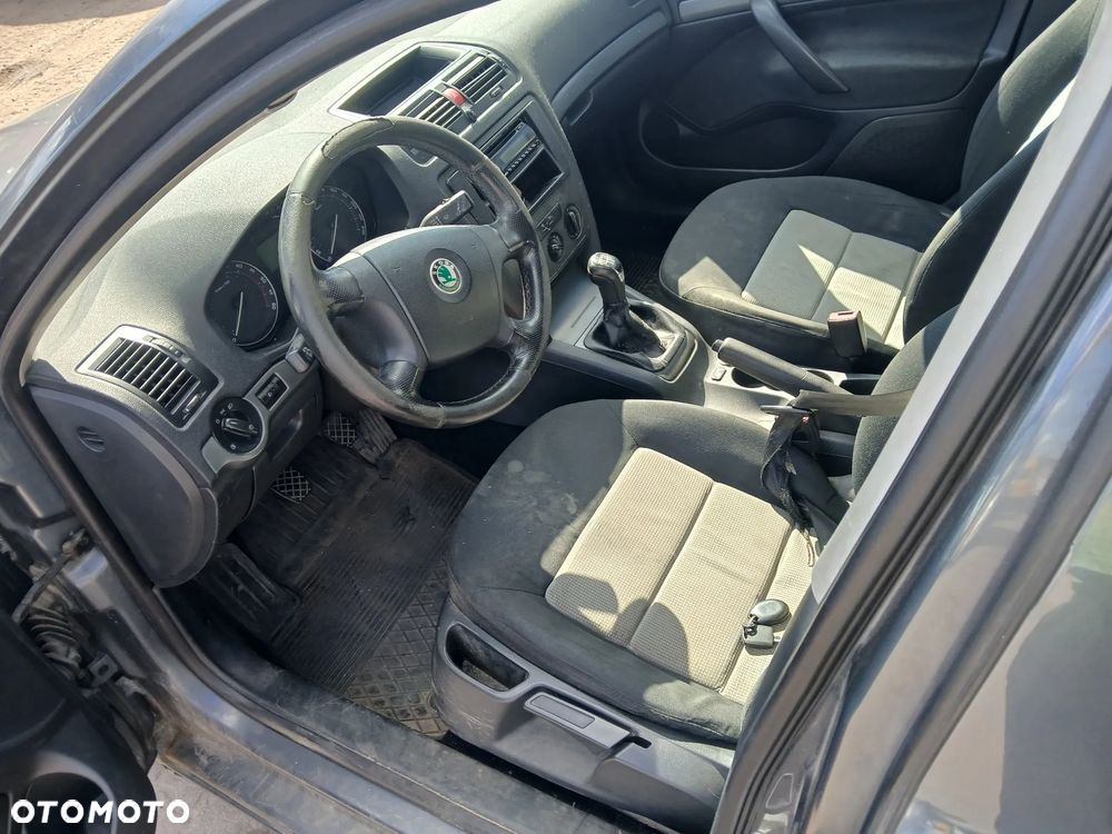 skoda octavia II silnik 1.9 tdi BXE skrzynia JCR sanki belka przód tył wahacz zacisk zwrotnica - 3
