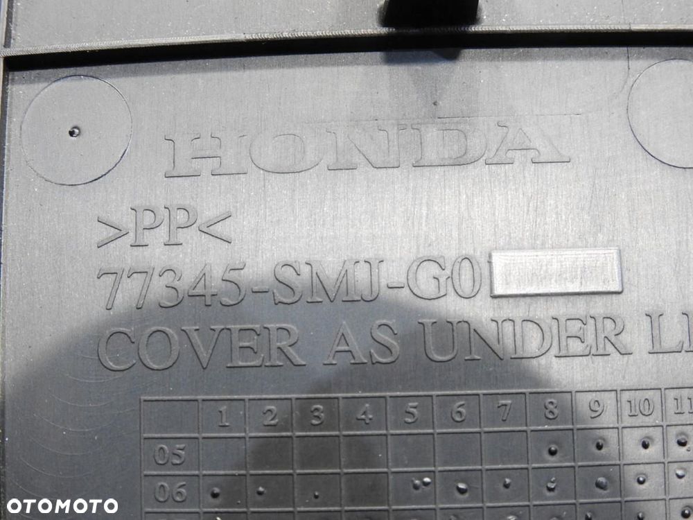 OSŁONA KONSOLI PRAWA HONDA CIVIC VIII 77345-SMJ-G0 - 5