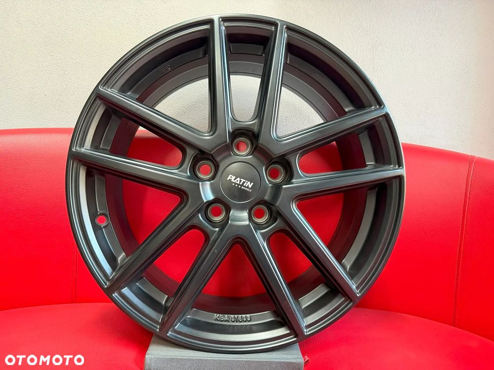 Felgi aluminiowe PLATIN P73 5x112r17 et49 CZARNY/MAT AUDI VW SKODA MERCEDES BMW nowe!!!! - 1