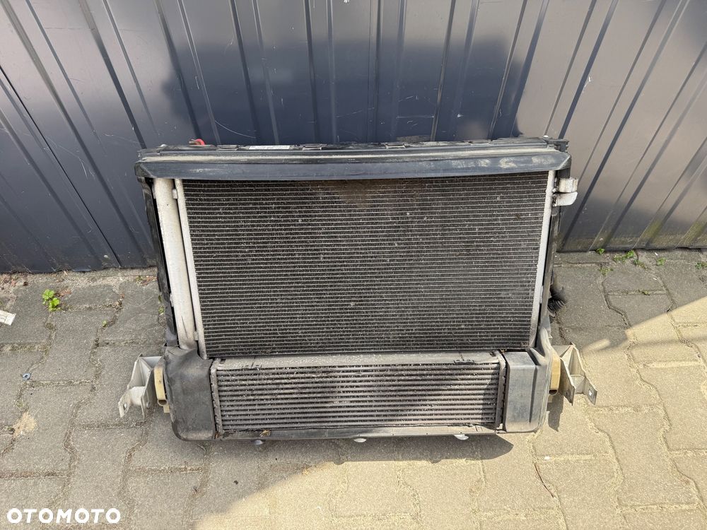 PAS PRZEDNI BMW G30 G31 KOMPLET DIESEL DEMONTAŻ CHŁODNICE PIROTECHNIKA - 4