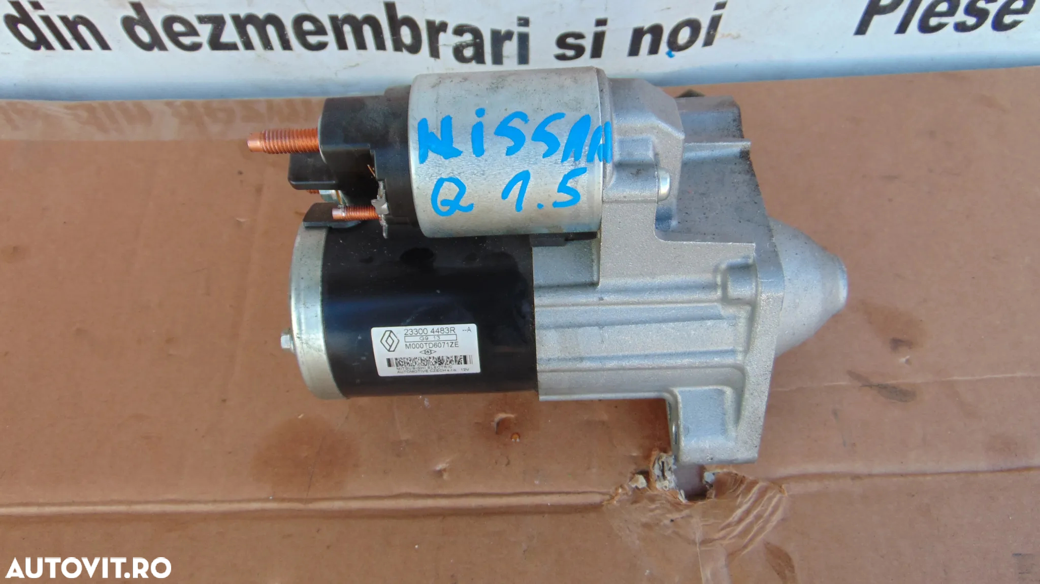 Electromotor Nissan Qashqai 1.5 start stop Mercedes w177 w246 w247 dacia Duster LOgan Dandero Renau - 6