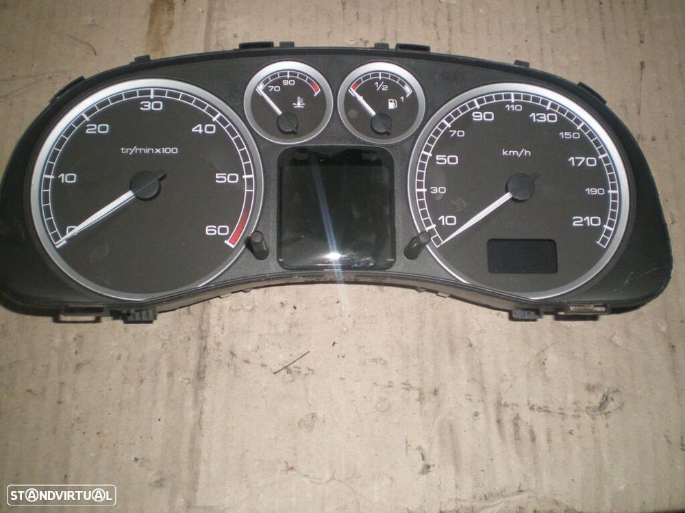 Quadrante 9646742480 PEUGEOT 307 2003 2,0HDI KM/H DIGITAL PEUGEOT 307 2003 1.4HDI KM DIGITAL - 1
