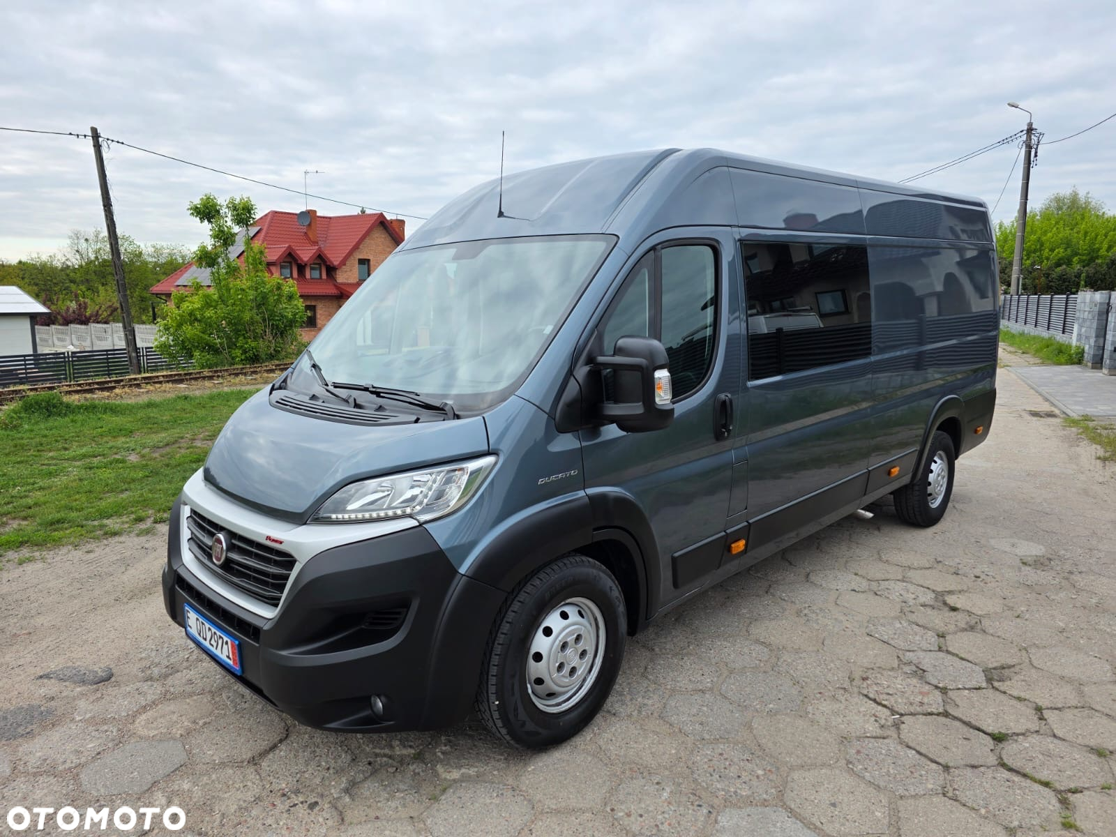 Fiat Ducato L4h2 2.3 180km Fabryczna Brygadówka Perfekcyjny Stan - 3