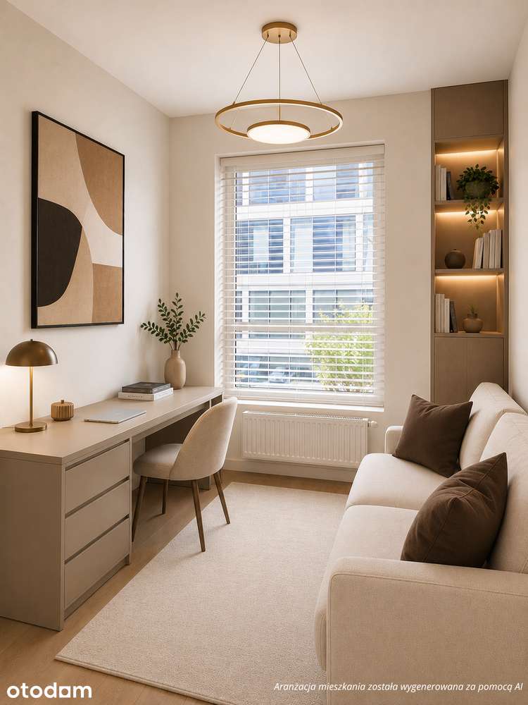 3 pokoje z balkonem | 60,51 m² | Mokotów