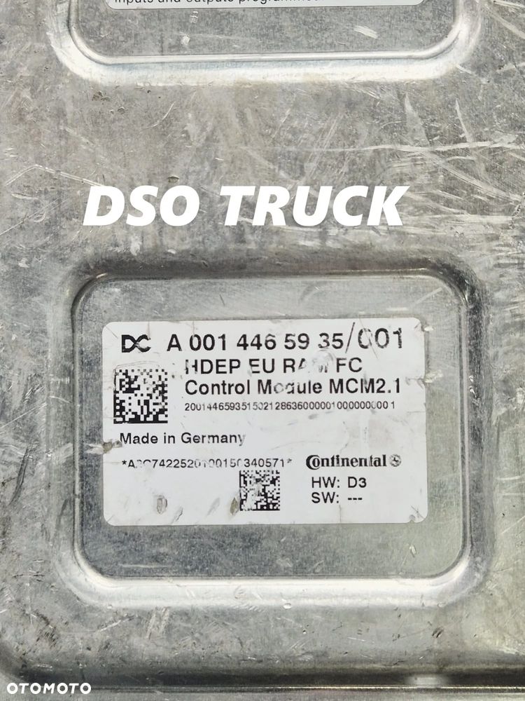A0014465935 001 Sterownik MCM komputer silnika MP ACTROS AXOR ATEGO - 2