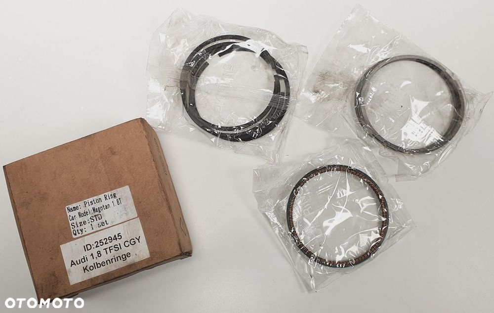 PIERŚCIENIE TŁOKOWE AUDI 1.8 TSI TFSI CGY STD - 1