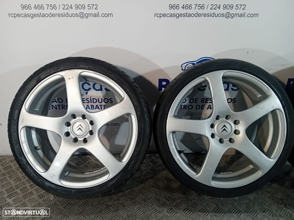 .Conjunto Jantes 17 Citroen 4x100 5x100 17x7JJ Réplicas - 5