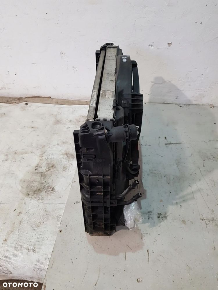 KOMPLET CHŁODNIC WENTYLATOR 7788906 BMW E87 E81 2.0D 05R - 3