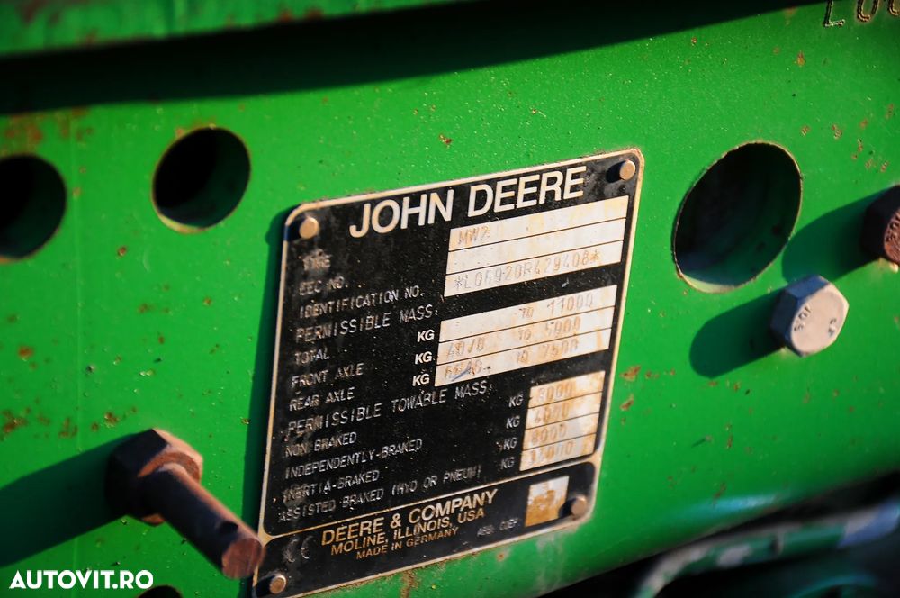 John Deere Tractor JD 6920S - 12