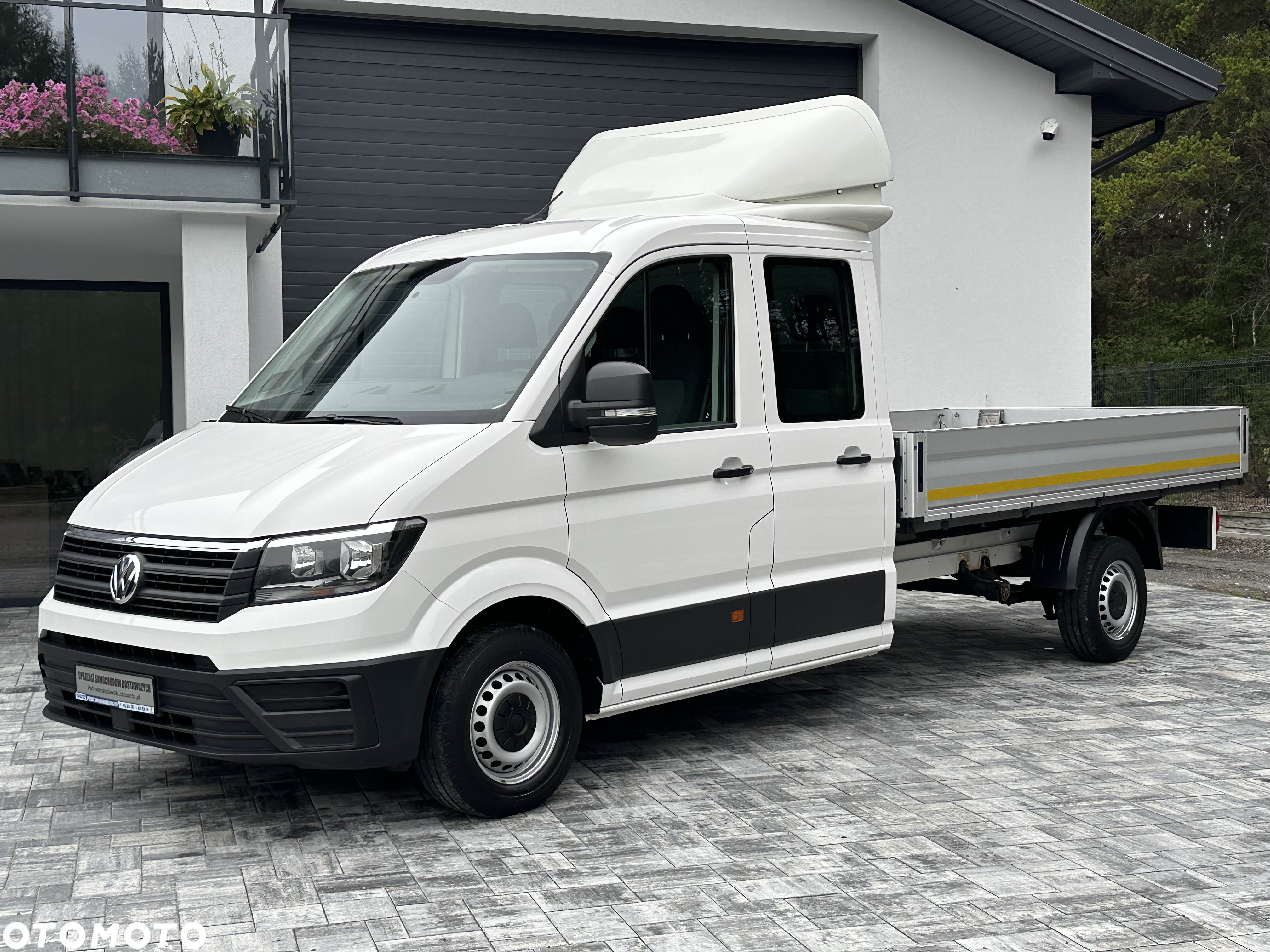 Volkswagen Crafter DOKA 7 osób / Skrzynia 3.5m / Gwarancja producenta do 07.2026 lub 200.000km / Salon PL / Serwisowany tylko w ASO VW / Pełna dokumentacja / 1 właściciel / FV23% - 12