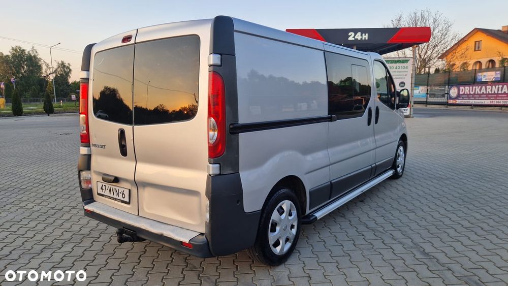 Renault TRAFIC L2H1 Długi Klima Elektryka Kamera Tempomat Dubel Kabina 6os Brygadówka - 34