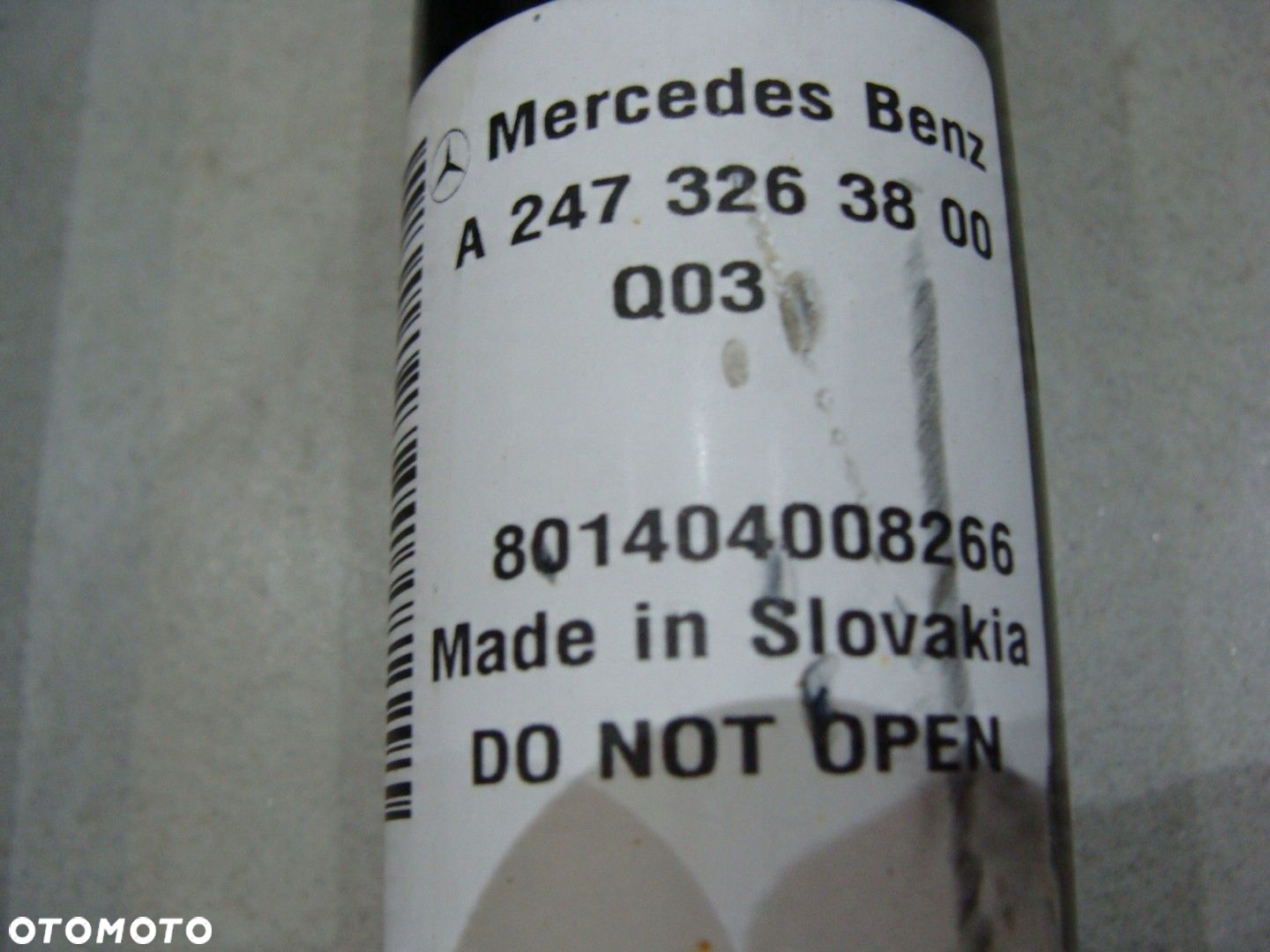 AMORTYZATORYKOMPLET TYŁ MERCEDES GLB X247 AMG A35 A2473263800 AKTYWNE - 4