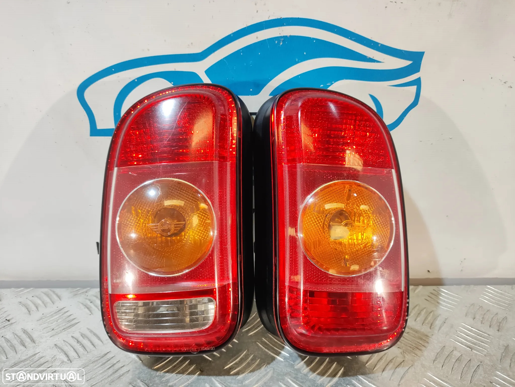 FAROLIM FAROLINS TRASEIRO TRÁS ESQUERDO DIREITO MINI COOPER R55 CLUBMAN 63212755115 2755115 63212755116 27551156 - 4