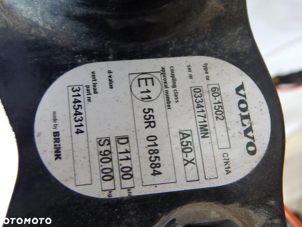 Hak zaczep holowniczy moduł  Volvo XC60 I 08-17 Lift Łuków części - 9