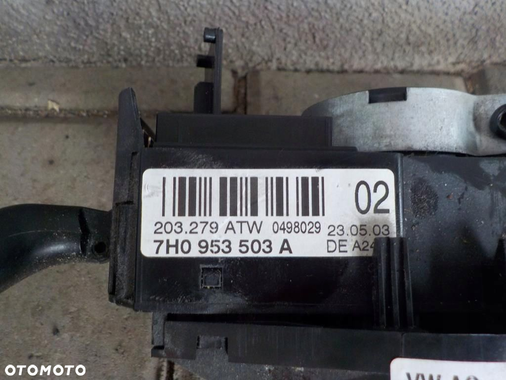 VW T5 WŁĄCZNIK KIERUNKOWSKAZÓW WYCIERACZEK ROGAL 7H0953503A - 4