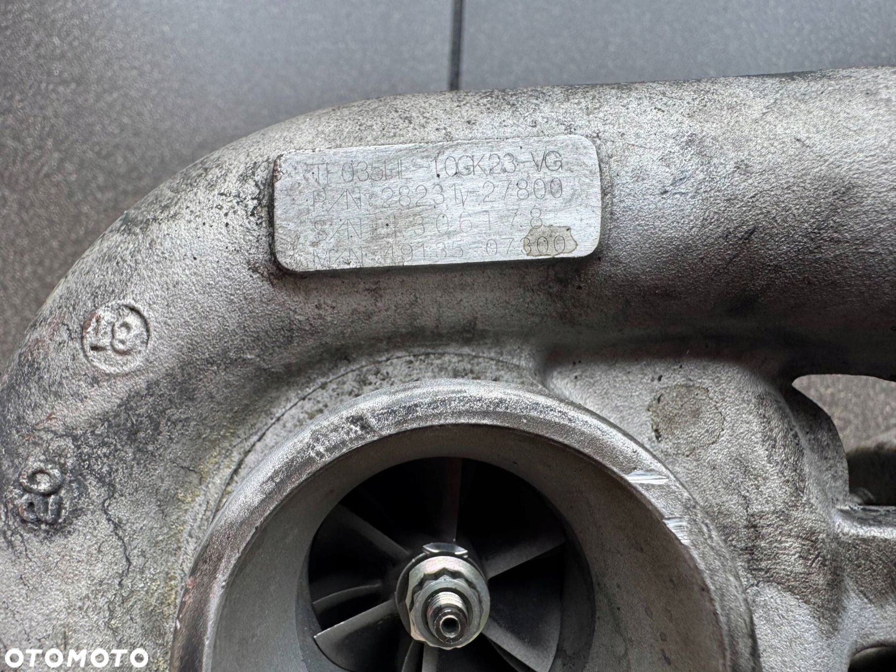 TURBOSPRĘŻARKA 2.2 CRDI HYUNDAI KIA 28231-27800 49135-07300 - 4
