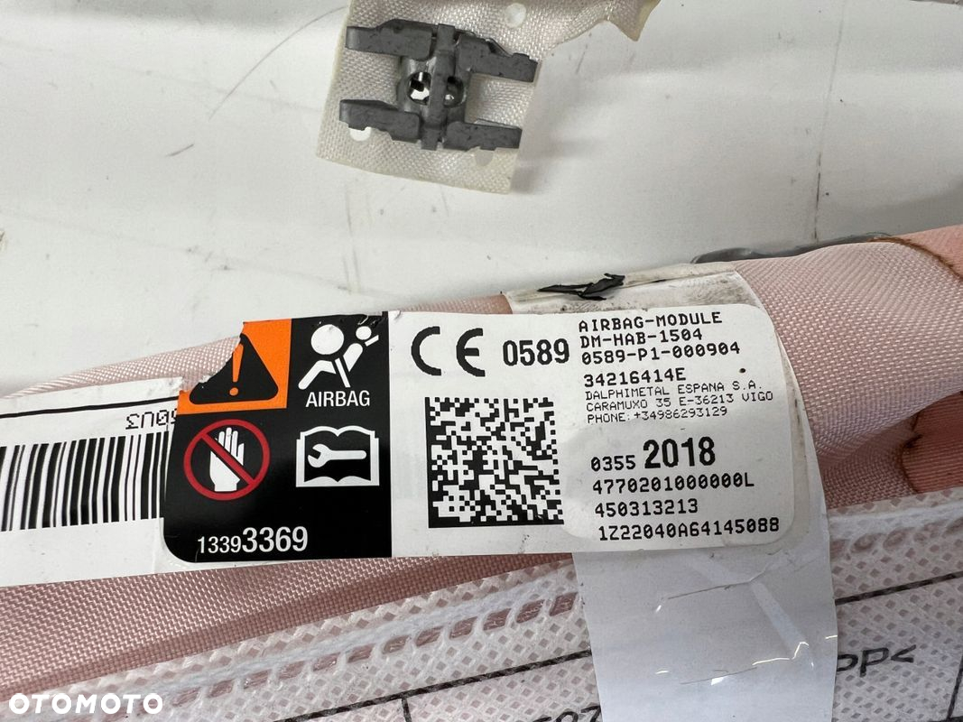 Citroen C3 Aircross LIFT kurtyna powietrzna LEWA 34216414E - 5