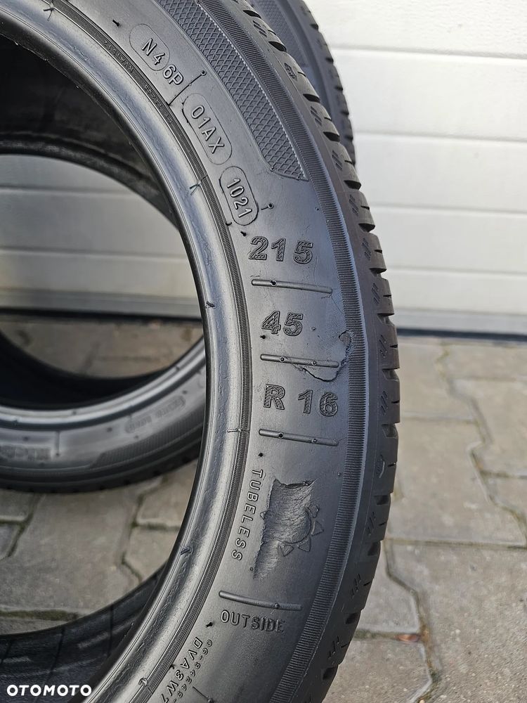 (O201) 215/45R16 90V XL 21r 5mm / Kleber Dynaxer HP4 - 9