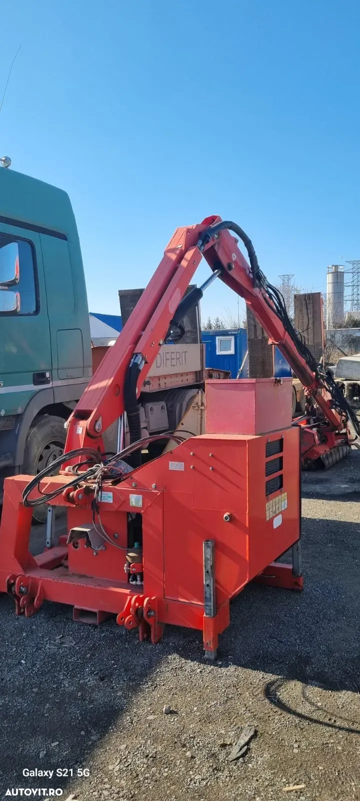 Alta Cositoare, tocătoare, tăietor crengi Maschio Gaspardo Lara 850 pentru drumuri - 2