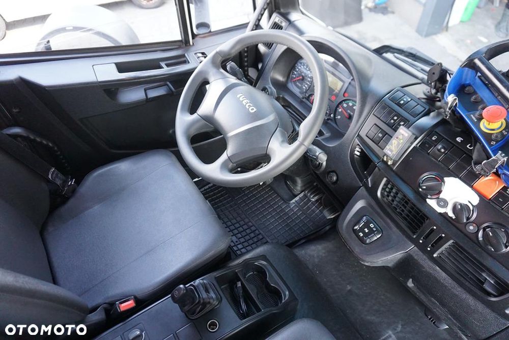 Iveco EUROCARGO / 160-21 / SKRZYNIOWY + HDS / FASSI F110 / ROTATOR / PILOT - 13