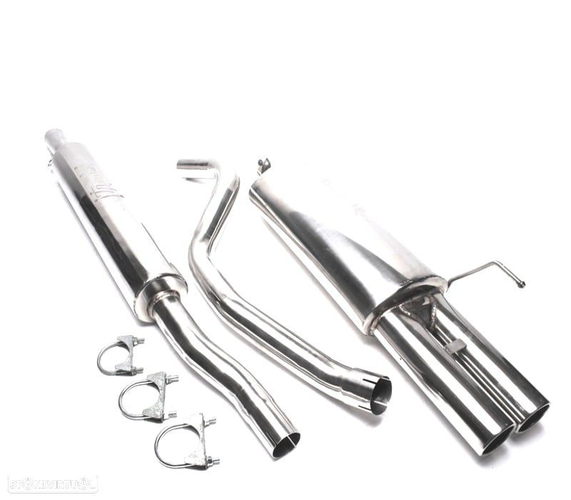 PANELA DE ESCAPE AUDI 80 91-95 DOBLE - 1