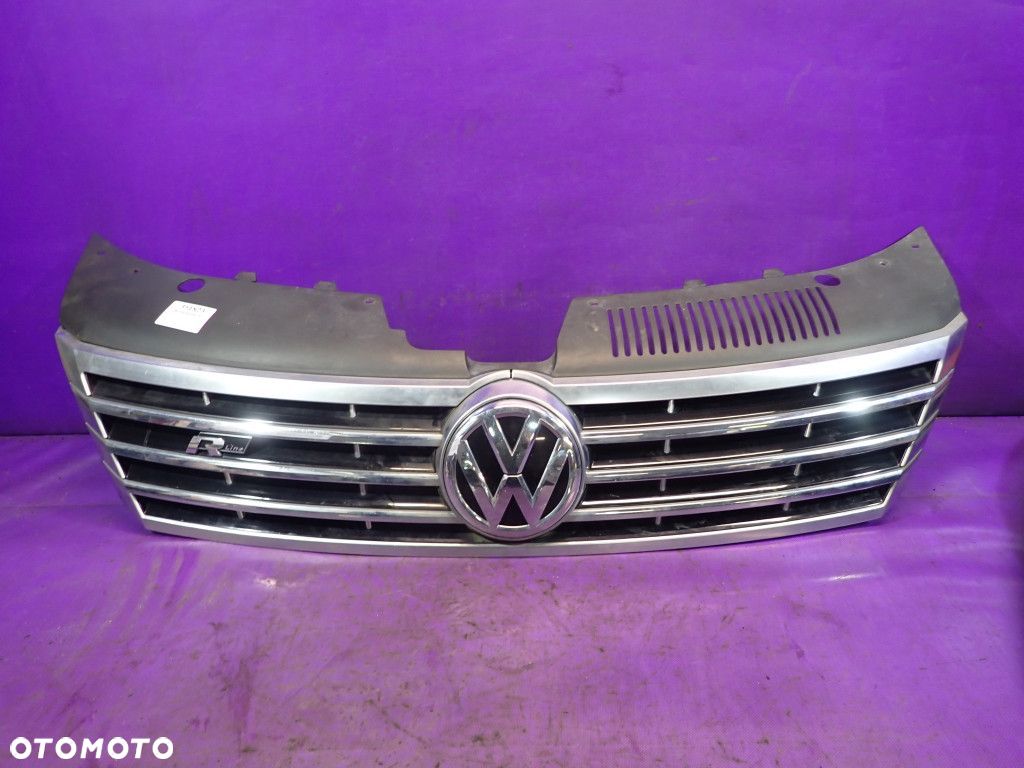 VW PASSAT CC FL 12- R-LINE ATRAPA GRILL EMBLEMAT ZNACZEK 3C8853601A - 1