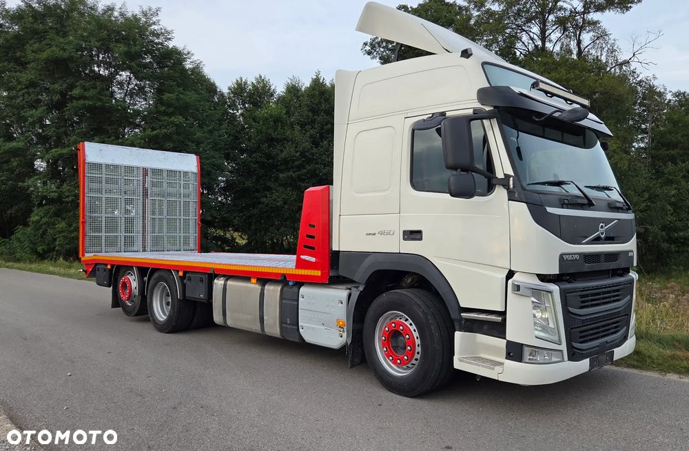 Volvo Volvo FM 460 euro 6 laweta pomoc dogowa najazd 6x2 - 1