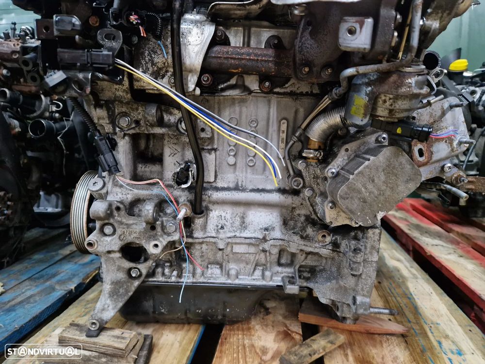 Motor usado 9H05 PEUGEOT 308 II 1.6 BLUE HDI 115CV 508 112CV 2013 SIEMENS - 5