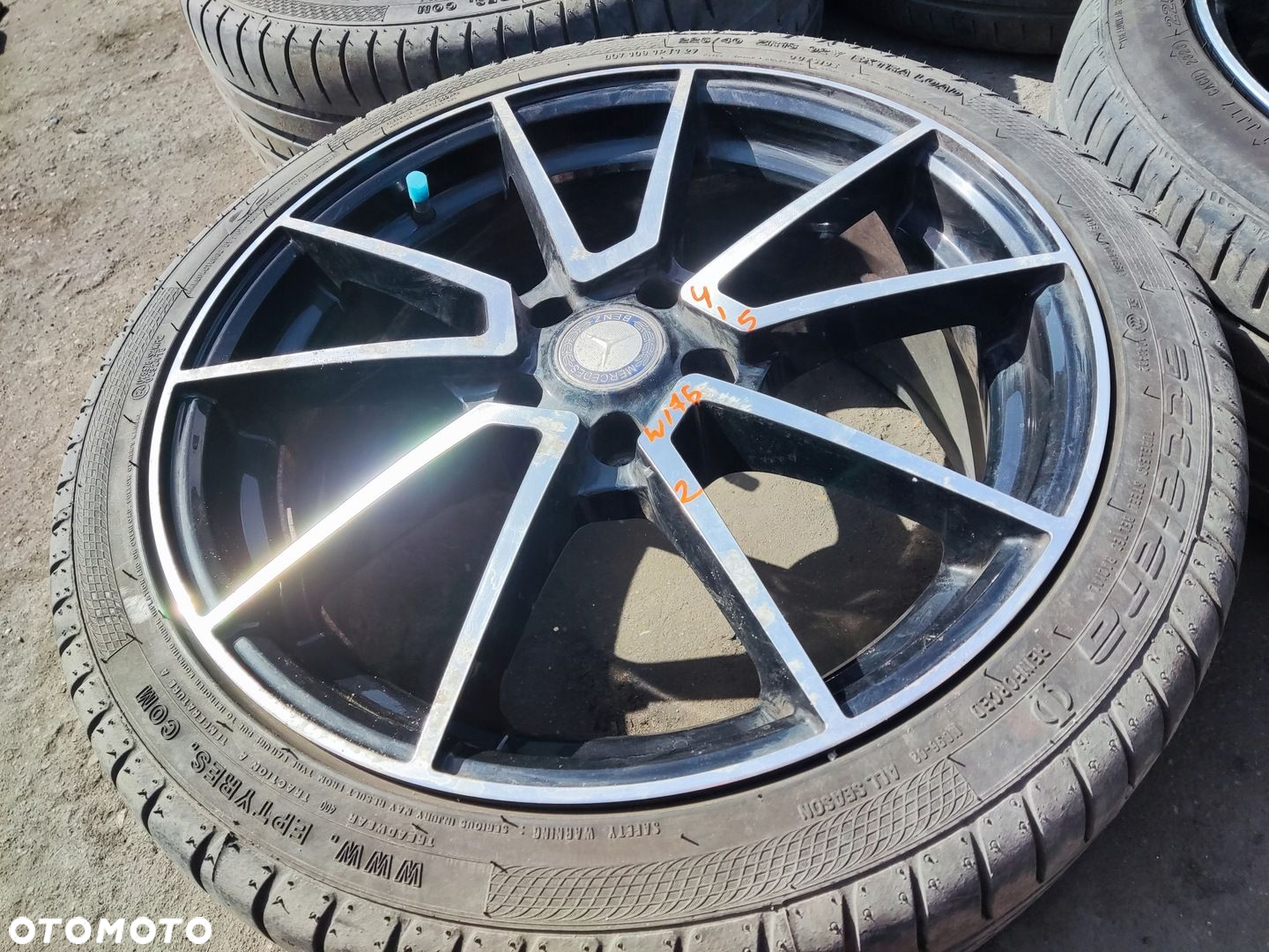 MERCEDES A KLASA W176 FELGI ALUMINIOWE 18 KOMPLET - 6