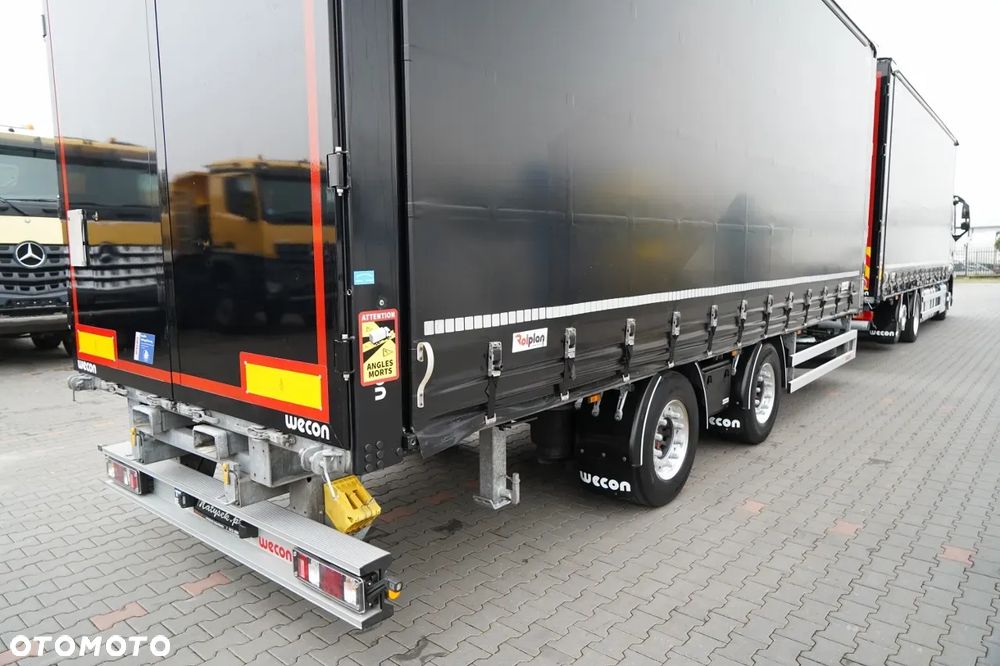 Volvo VOLVO FH 500 / XXL / ZESTAW TANDEM PRZEJAZDOWY 120 M3 / 2024 / KLIMATYZACJA POSTOJOWA / ZAWIESIE DOKI DO WÓZKA / OŚ PODNOSZONA / ALUFELGI / PRZYCZEPA WECON / PO KONTRAKCIE SERWISOWYM - 13