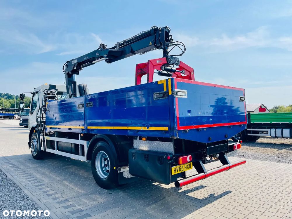 DAF CF LF 18.250 Euro 6 skrzyniowy + HDS HIAB 122 // 4x2 // manual // klima // resor // Anglik !!! // kran Krane żuraw dzwig - 14