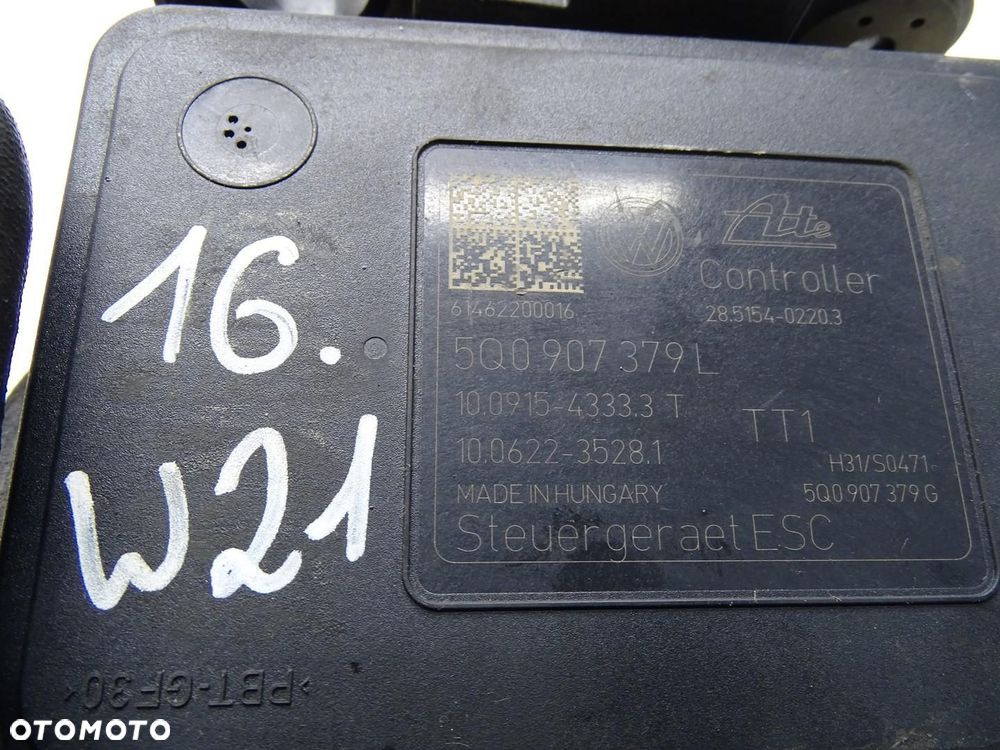 POMPA HAMULCOWA ABS 5Q0907379L 5Q0614517K 2.0 TDI AUDI A3 8V LEON III - 6