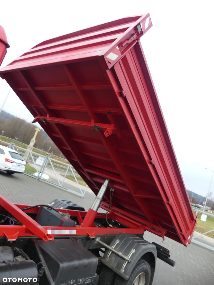 MAN LE 8.180 / 3- STRONNA WYWROTKA / BLOKADA MOSTU / - 19