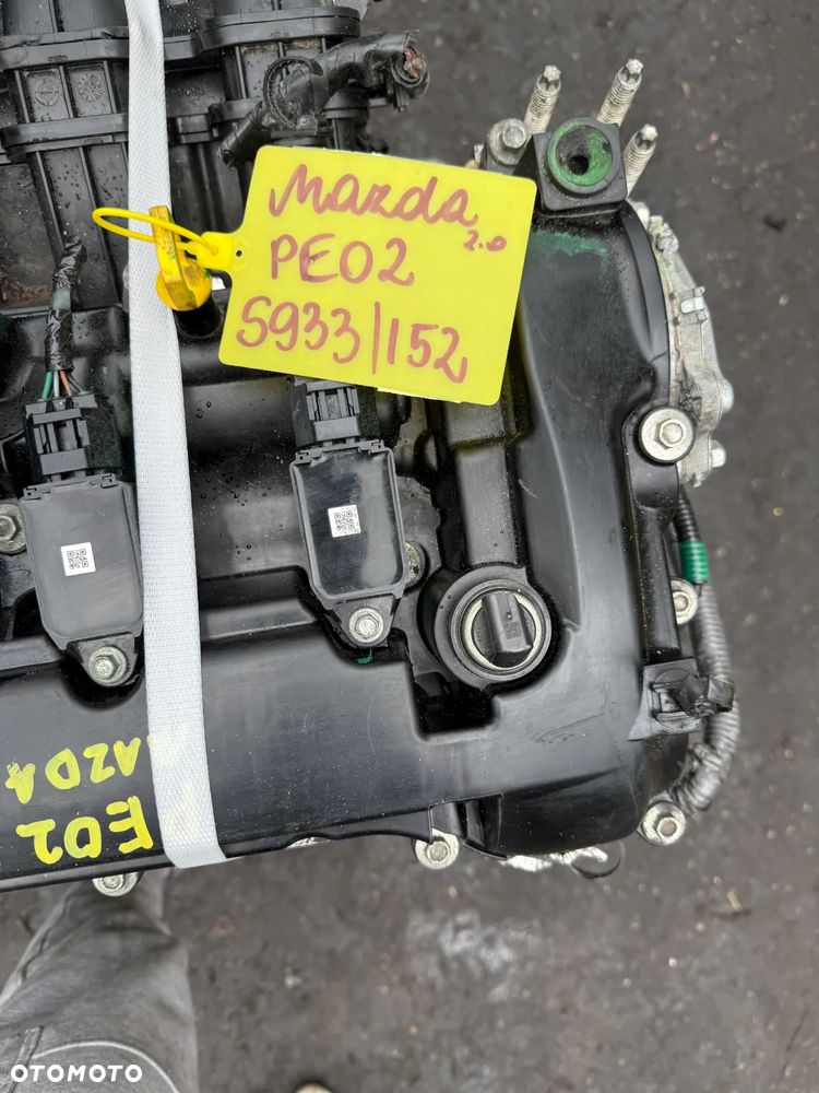 Mazda PE02 2.0 benzyna silnik kompletny z pełnym osprzętem gotowy do montażu - 8