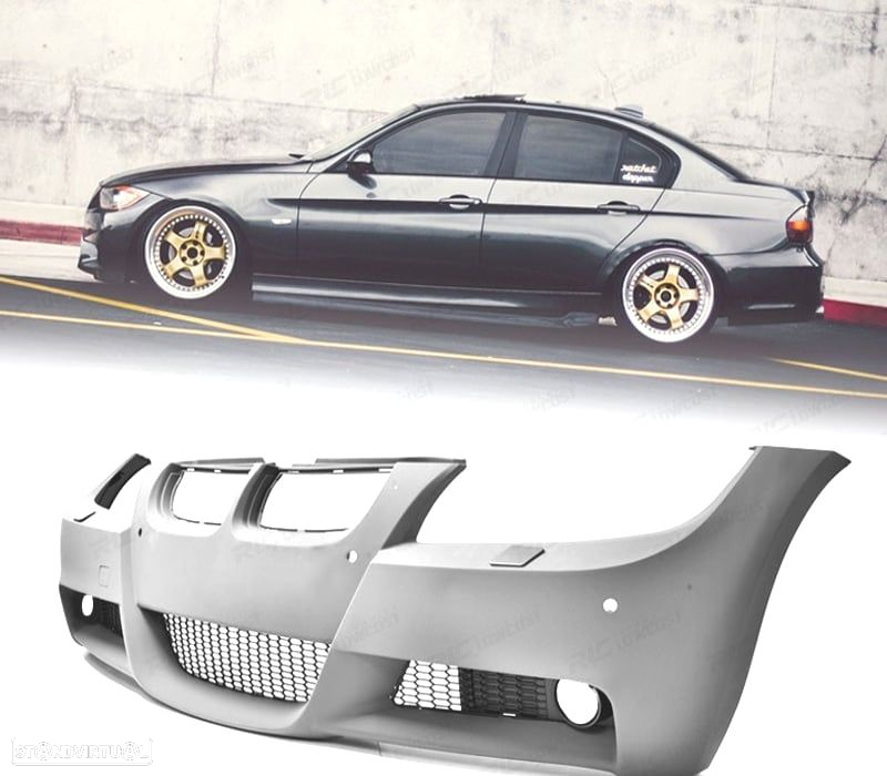 KIT CARROÇARIA BMW E90 05-08 PDC LOOK M - 2