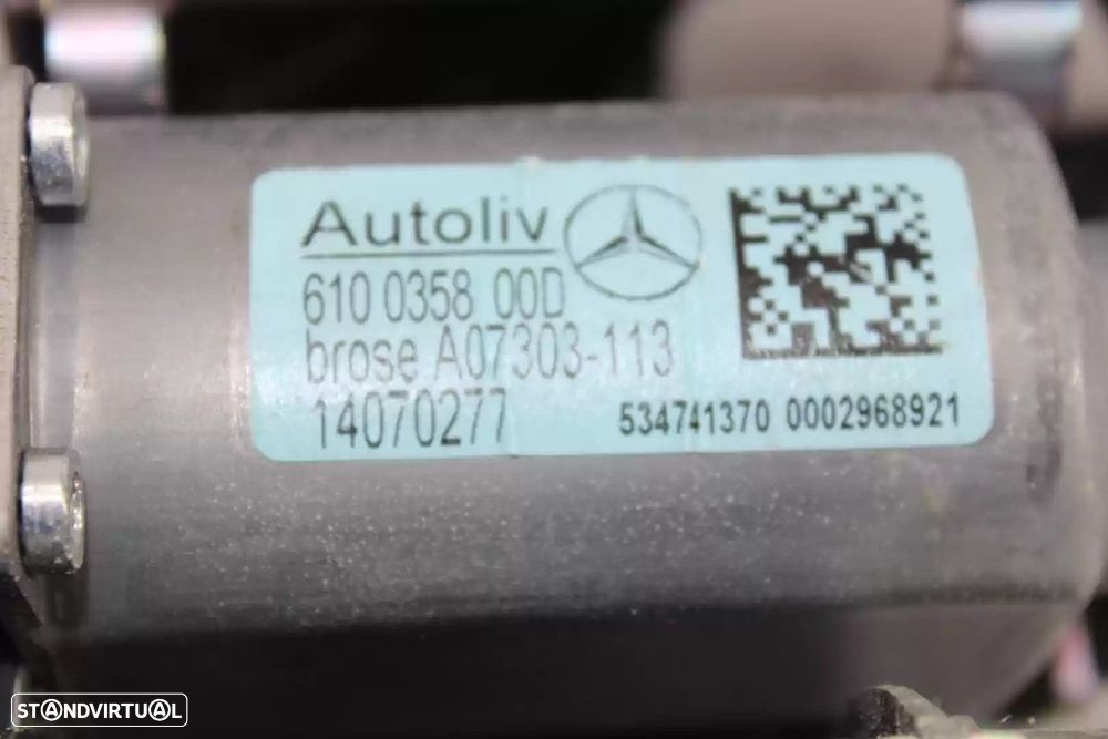 CINTO SEGURANÇA FRONTAL ESQUERDO MERCEDES-BENZ CLASSE C 2010 -616426600 - 2