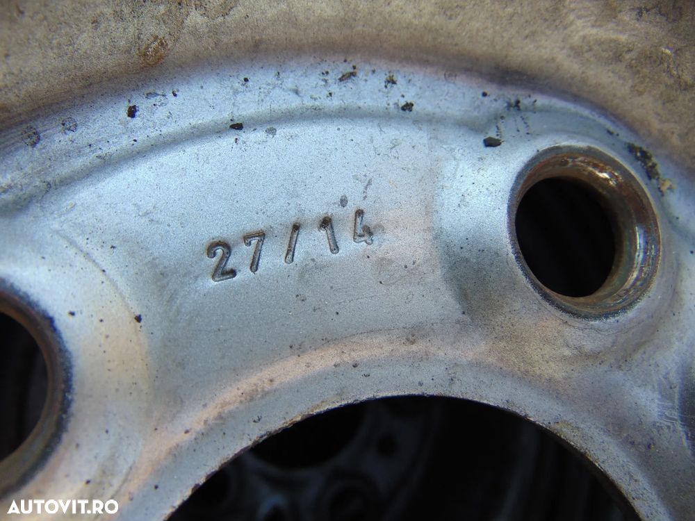 Jante Fiat Ducato Peugeot Boxer Citroen Jumper r15 jante cu anvelope 215/70/r15c - 5