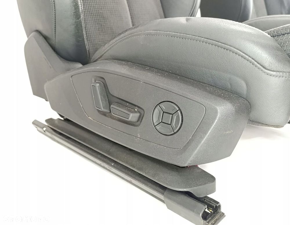 FOTELE KANAPA KOMPLET AUDI A7 C8 4K S-LINE SKÓRA-ALCANTARA - 7