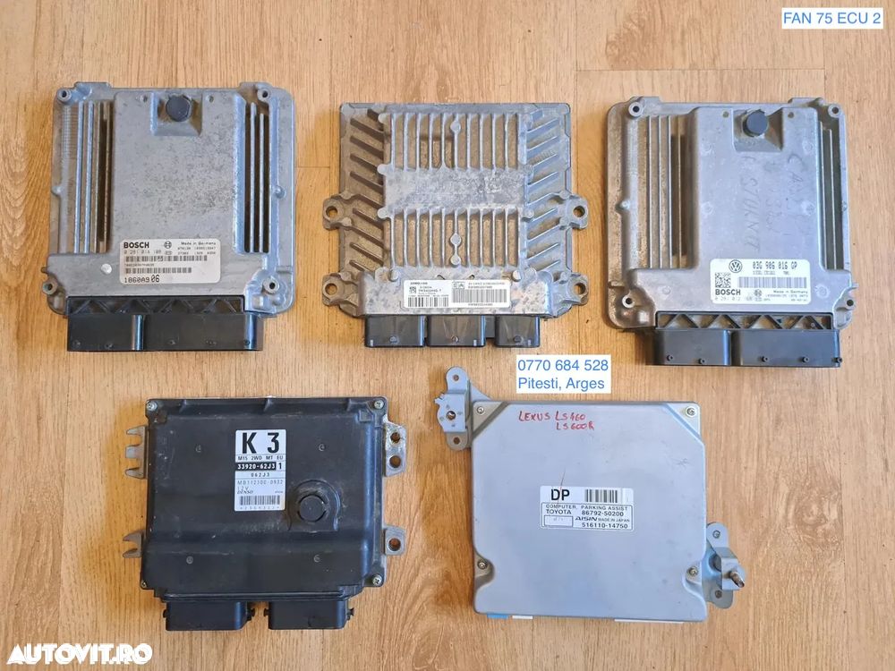 Calculator modul motor Mitsubishi Outlander 2.0 did 2005-2010 Calculator motor Peugeot 407 2.0hdi Calculator motor VW Caddy 3 2.0sdi 2004-2009 Calculator motor Suzuki Swift 1.5 2004-2010 Calculator modul  parkassist senzori parcare Lexus LS460 LS600h - 1