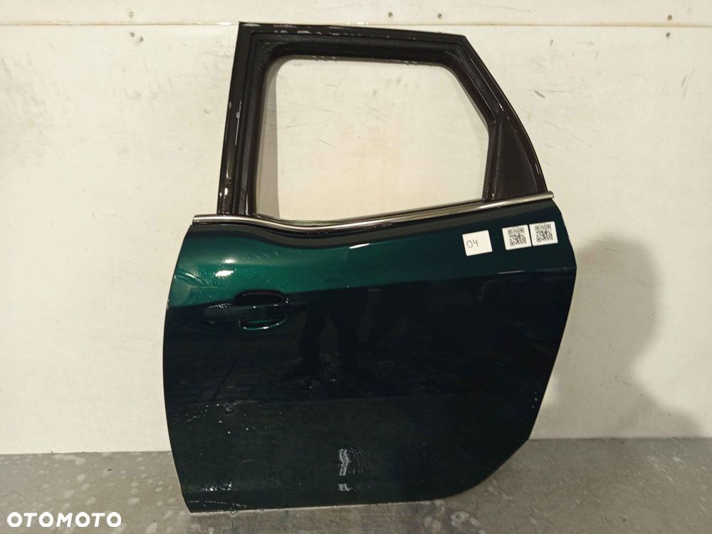 + DRZWI TYŁ TYLNE LEWE OPEL MERIVA B 2 II Z30V ZIELONE - 1