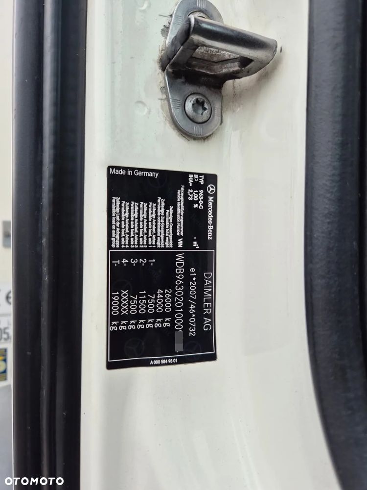 Mercedes-Benz ANTOS 2633 EURO 6 / FAUN VARIOPRESS II 524 V19  sprowadzony z DE - 20