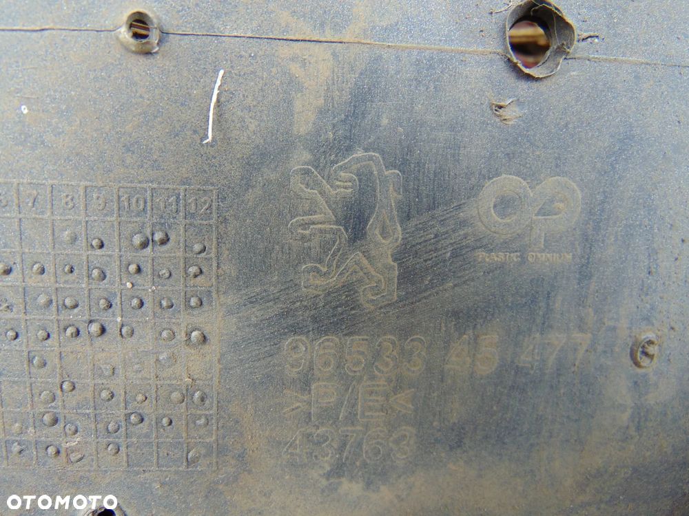 Zderzak przedni przód srebrny Peugeot 307 FL lift 05-08r - 35