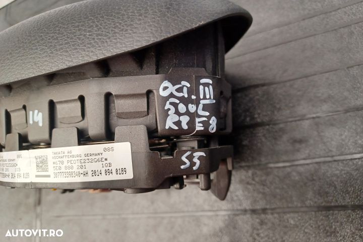 Airbag volan / sofer 5E0880201 PIESA NOUA 5E0880201 Skoda Octavia 3 [ - 4