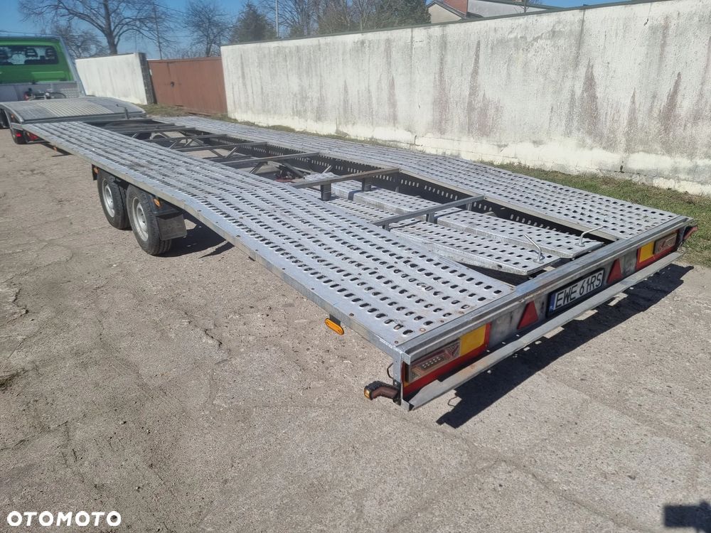 Boro Laweta Boro 2015r długa 8m x szeroka 2,55 Laweta Boro 2015r długa 8m x 2,55m FV23% - 2