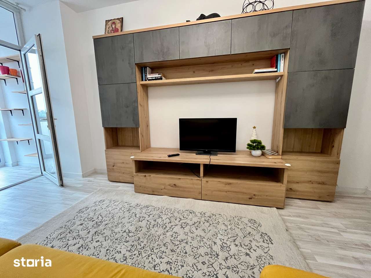 Apartament de inchiriat, 2 camere, decomandat, 66 mp, Lunca Cetatuii — fotografia 3